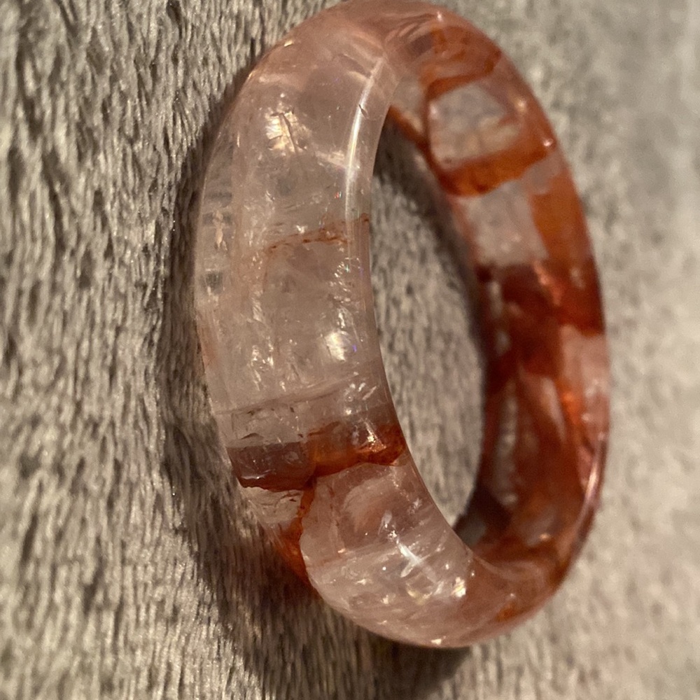 Fire Quarts Bangle - Picture 2 of 7